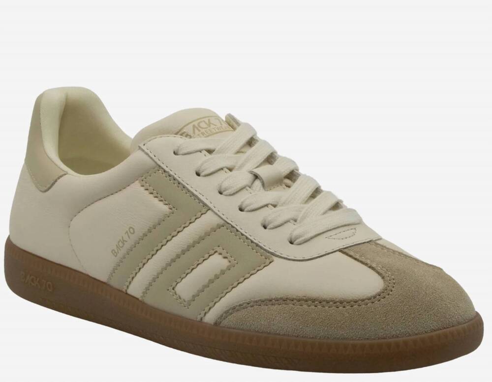 NEW BACK 70 women's cloud d26 sneakers in butter beige